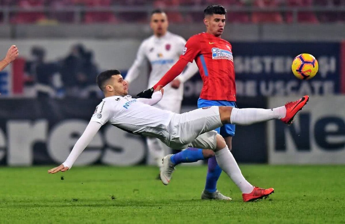 FCSB - CFR CLUJ 0-2 // VIDEO+FOTO Campioana se impune cu FCSB și se distanțează la 6 puncte » Meci exploziv, cu trei eliminați!