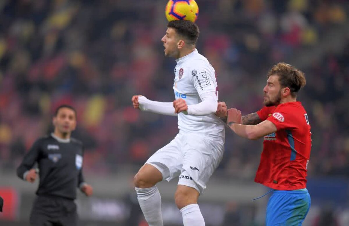 FCSB - CFR CLUJ 0-2 // VIDEO+FOTO Campioana se impune cu FCSB și se distanțează la 6 puncte » Meci exploziv, cu trei eliminați!