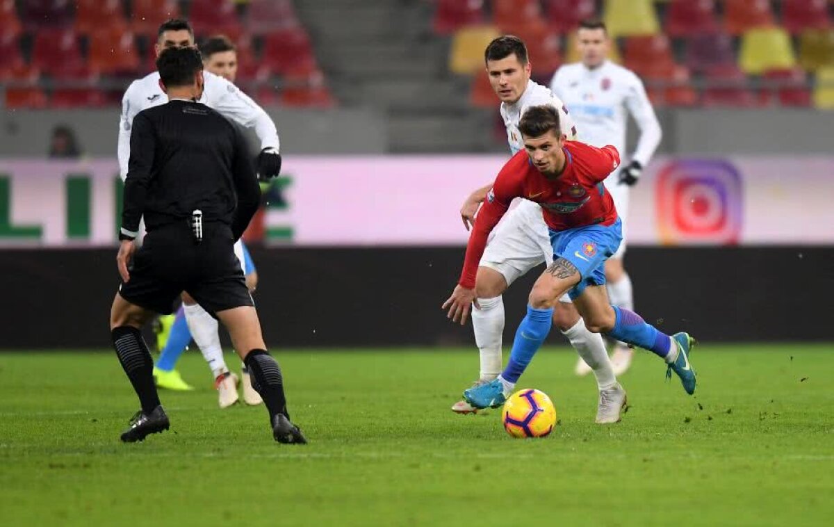 FCSB - CFR CLUJ 0-2 // VIDEO+FOTO Campioana se impune cu FCSB și se distanțează la 6 puncte » Meci exploziv, cu trei eliminați!