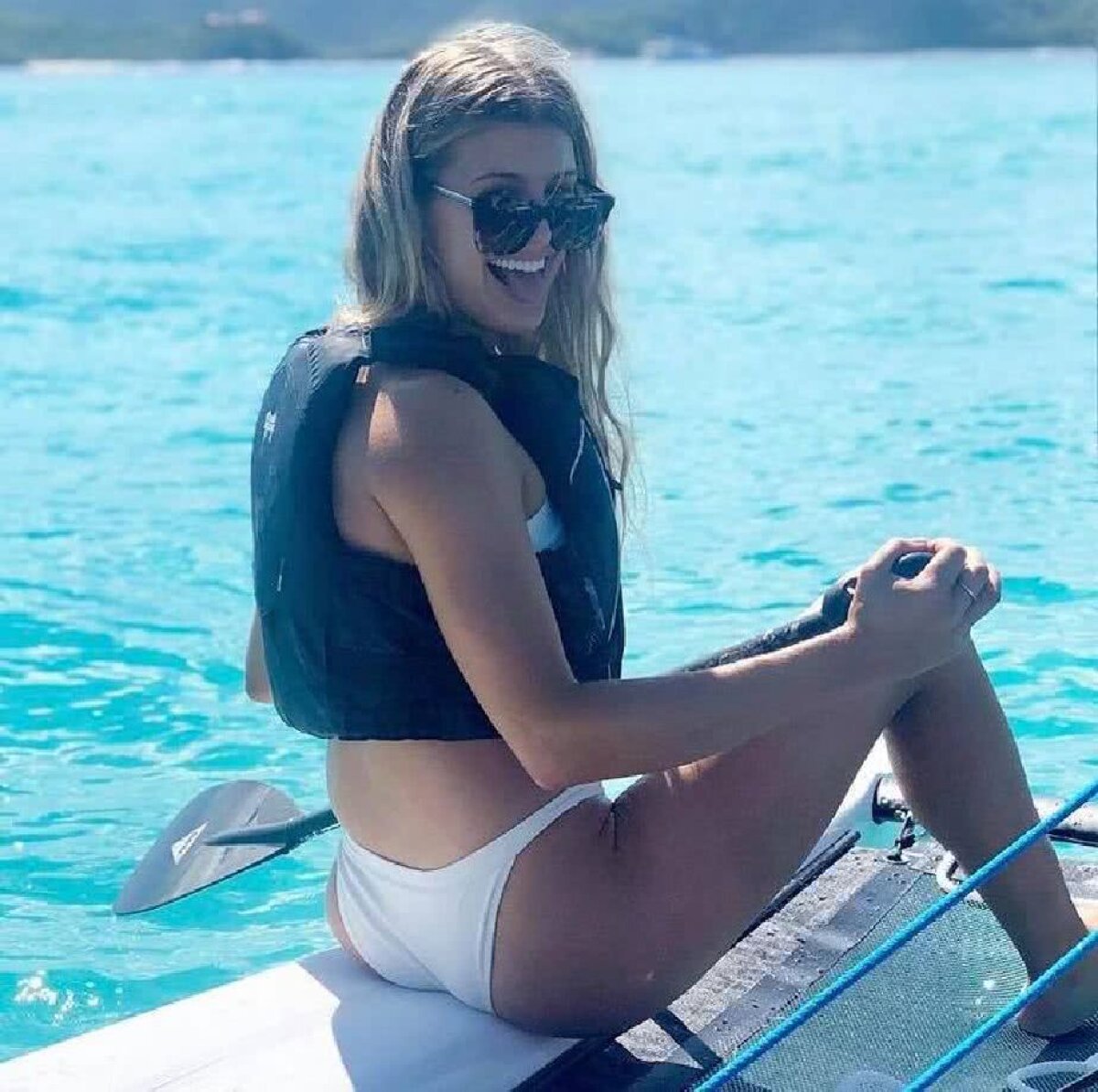 GALERIE FOTO Genie Bouchard, din nou sexy la plajă! Canadianca a atras toate privirile în Hawaii