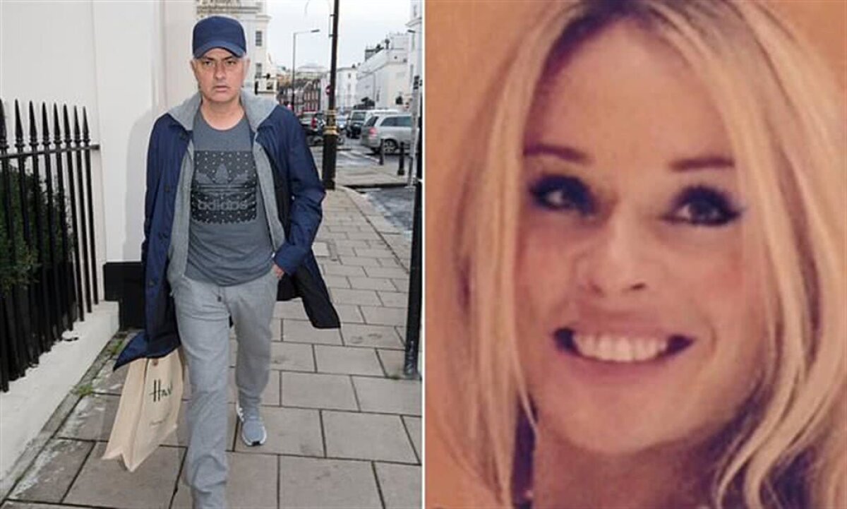 FOTO Lovitură pentru Mourinho! Portughezul are o amantă de 8 ani, iar englezii au aflat cine e: o blondă cu 14 ani mai tânără