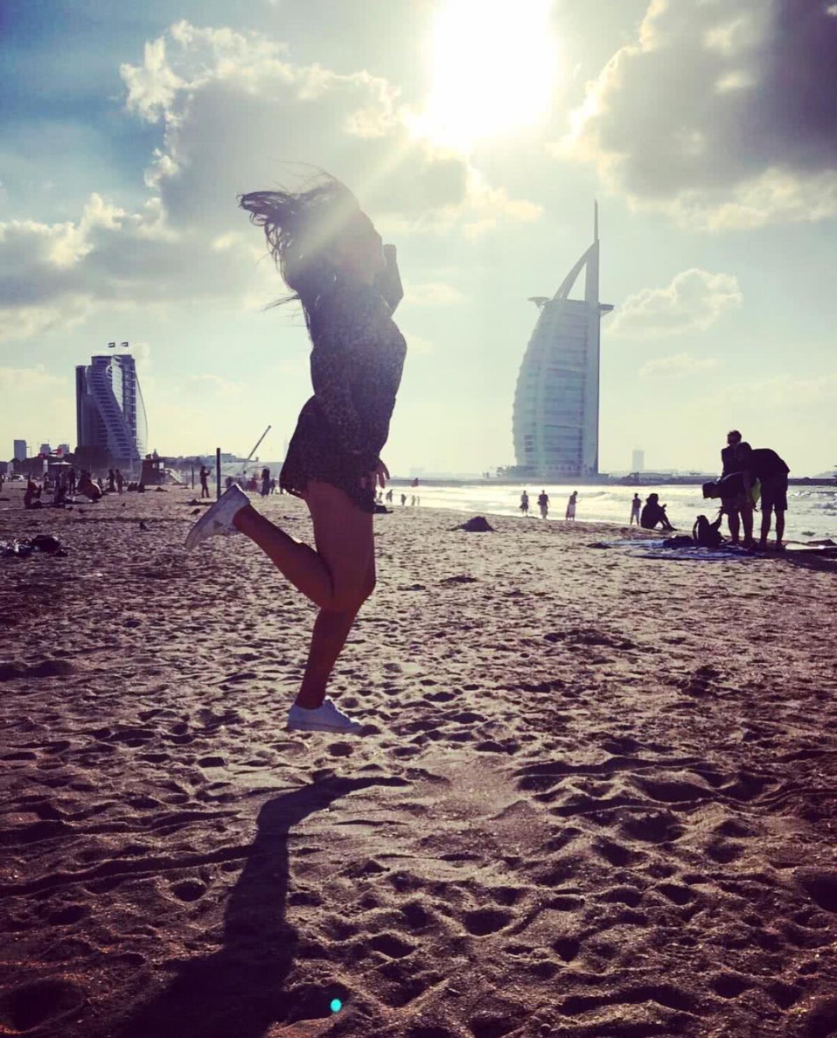 GALERIE FOTO O handbalistă română se relaxează în Dubai după EURO » Fotografii spectaculoase postate de la plajă