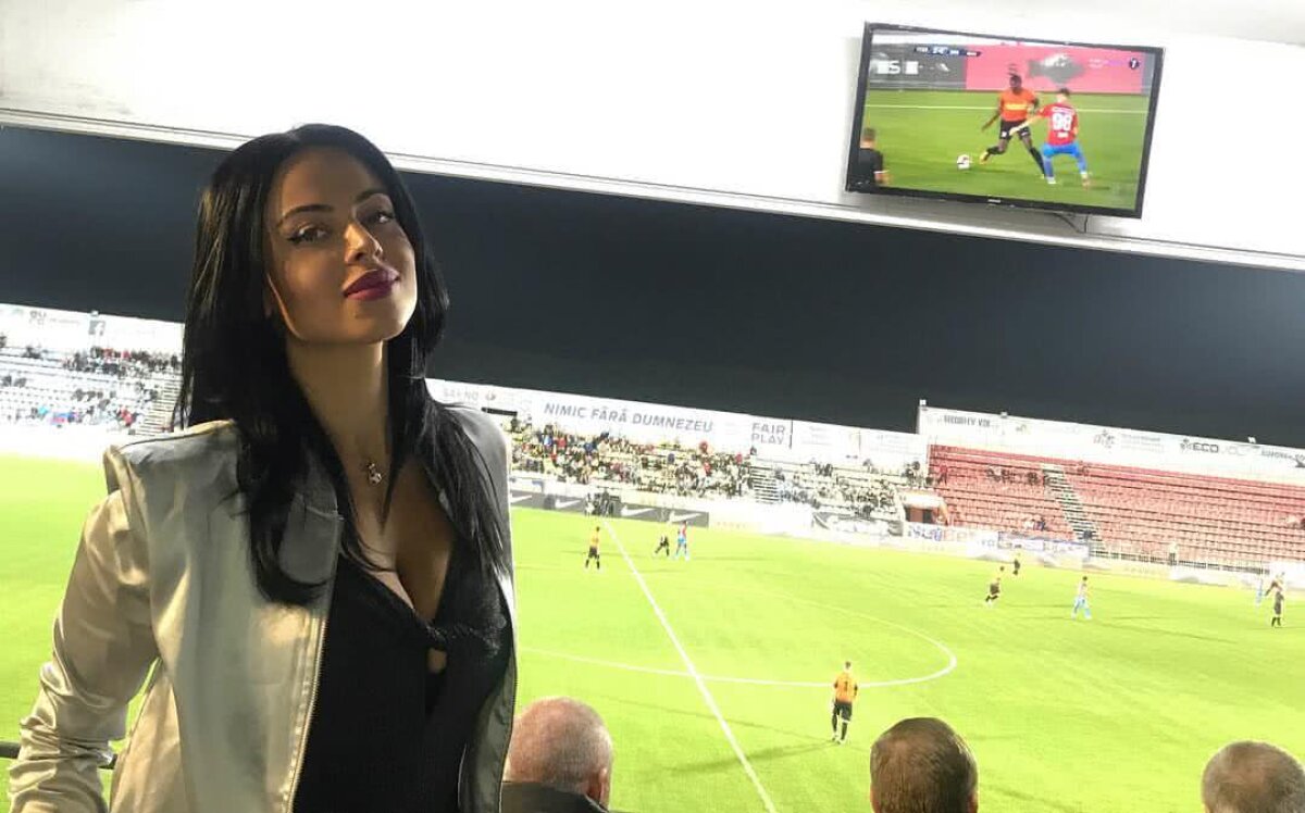 GALERIE FOTO Incendiar » Maria lucrează la FRF, iar tatăl ei a jucat pentru Steaua și Dinamo!