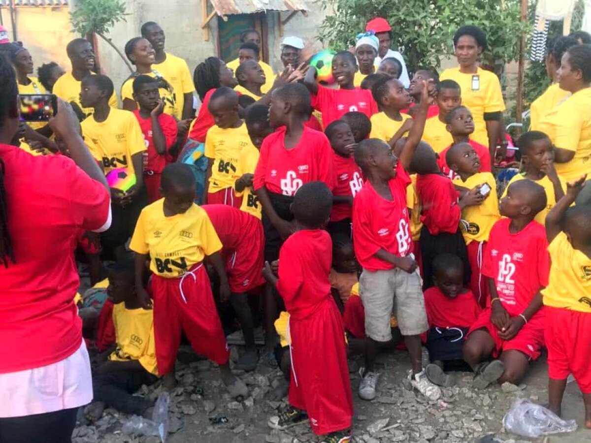 VIDEO+FOTO Gest superb al unui fotbalist din Liga 1! A donat bani și bunuri către copiii orfani din Zambia
