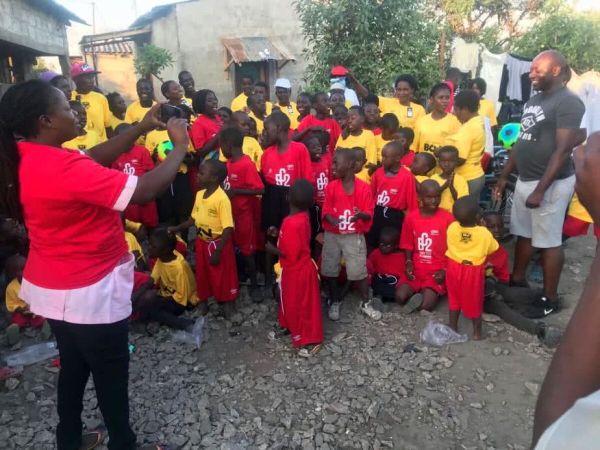 VIDEO+FOTO Gest superb al unui fotbalist din Liga 1! A donat bani și bunuri către copiii orfani din Zambia