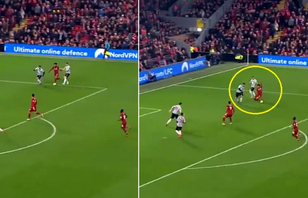 FOTO "Trișorul!" » Salah, pus la zid și ironizat după faza controversată din meciul cu Newcastle: "L-a tras parașuta" » Out cu Arsenal și City?!