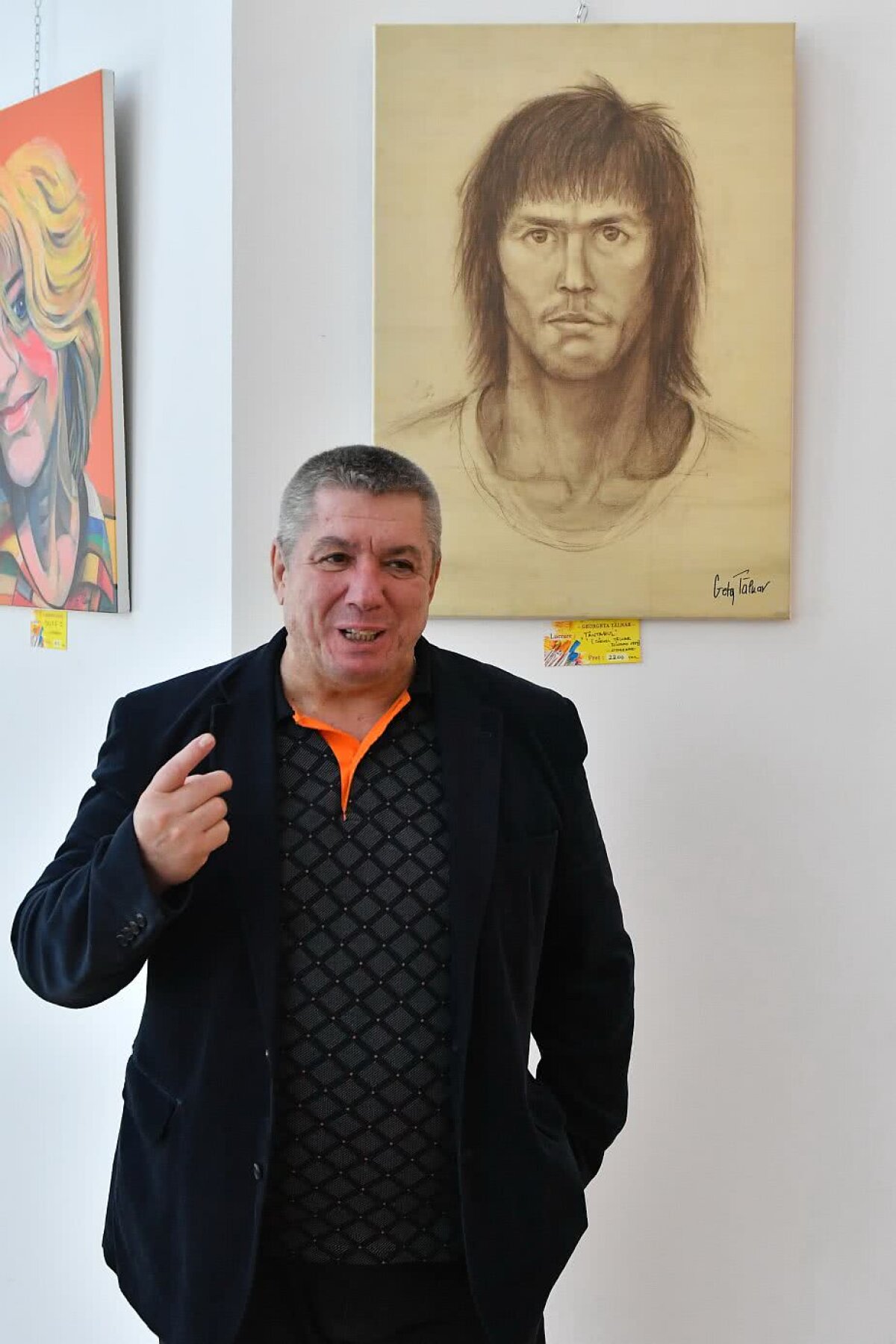 GALERIE FOTO Pictura, pasiunea nespusă a regretatei soții a lui Cornel Țălnar » Imagini cu expoziția din Poiana Brașov