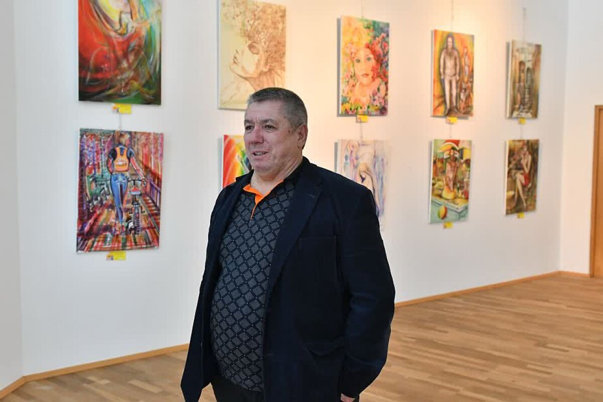 GALERIE FOTO Pictura, pasiunea nespusă a regretatei soții a lui Cornel Țălnar » Imagini cu expoziția din Poiana Brașov