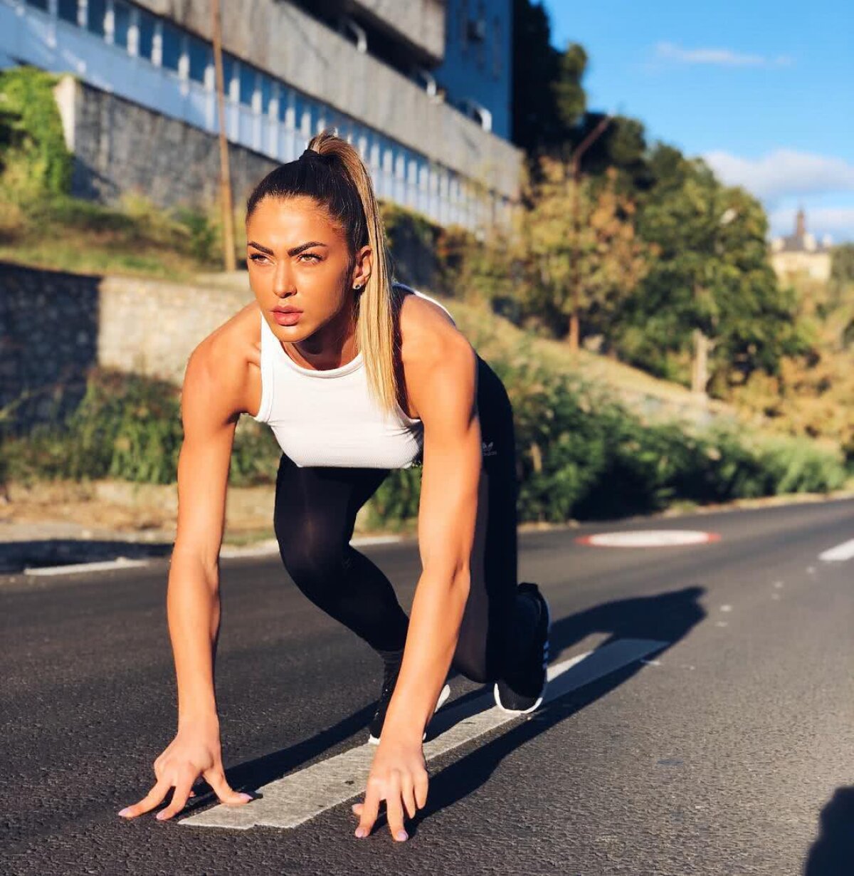 GALERIE FOTO A luat pauză de la fitness pentru a se face crăciuniță! Andreea e pasionată de sport și e categorică: "Sunt mai hot decât wasabi"