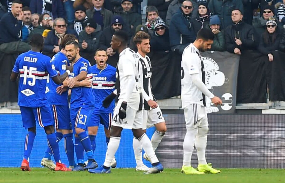 VIDEO + FOTO Scandal la Juventus - Sampdoria! Meci tranșat după 3 decizii VAR! Ultima a venit în minutul 90+2