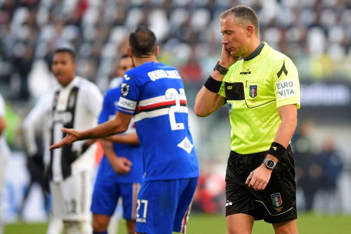 VIDEO + FOTO Scandal la Juventus - Sampdoria! Meci tranșat după 3 decizii VAR! Ultima a venit în minutul 90+2