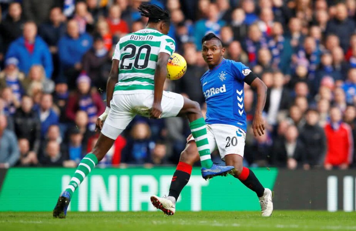 GLASGOW RANGERS - CELTIC 1-0 // VIDEO + FOTO Victorie la limită în "Old Firm Derby" » Rangers o învinge pe Celtic și relansează campionatul în Scoția