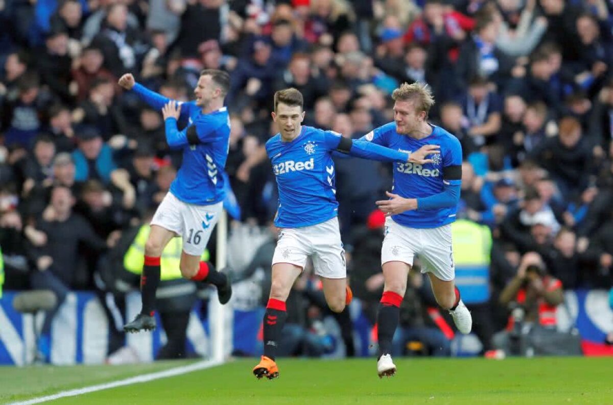 GLASGOW RANGERS - CELTIC 1-0 // VIDEO + FOTO Victorie la limită în "Old Firm Derby" » Rangers o învinge pe Celtic și relansează campionatul în Scoția