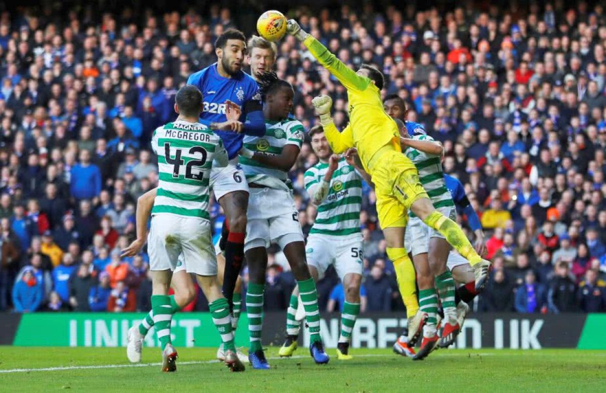 GLASGOW RANGERS - CELTIC 1-0 // VIDEO + FOTO Victorie la limită în "Old Firm Derby" » Rangers o învinge pe Celtic și relansează campionatul în Scoția