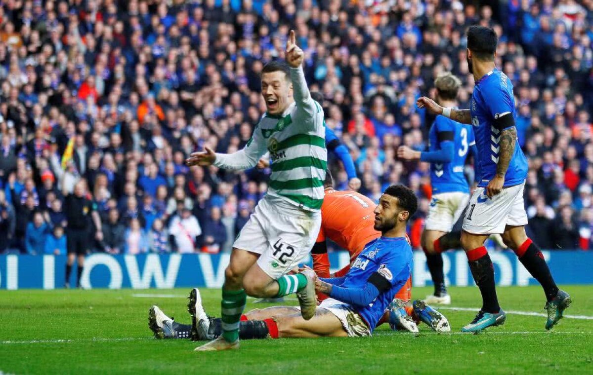 GLASGOW RANGERS - CELTIC 1-0 // VIDEO + FOTO Victorie la limită în "Old Firm Derby" » Rangers o învinge pe Celtic și relansează campionatul în Scoția