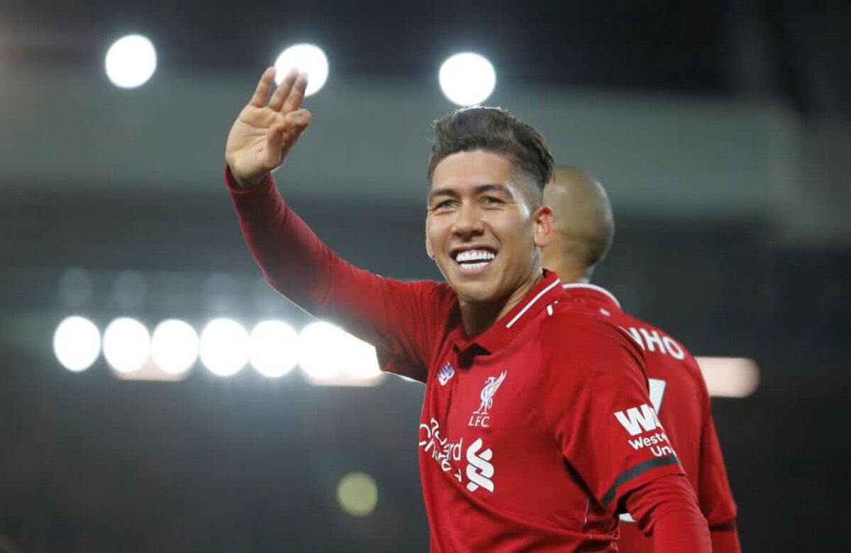 ROBERTO FIRMINO // Direct în istoria Premier League! Cifra FABULOASĂ atinsă de Firmino după hatrick-ul de senzație din meciul cu Arsenal