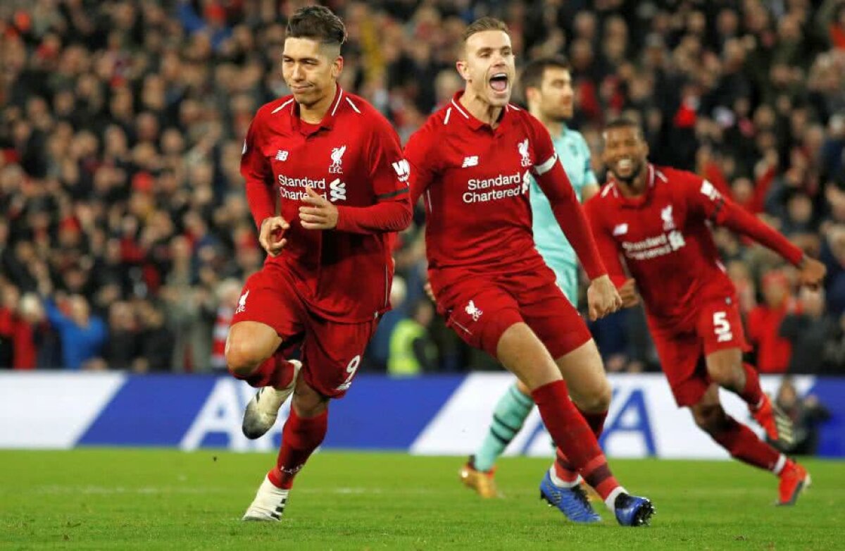 ROBERTO FIRMINO // Direct în istoria Premier League! Cifra FABULOASĂ atinsă de Firmino după hatrick-ul de senzație din meciul cu Arsenal