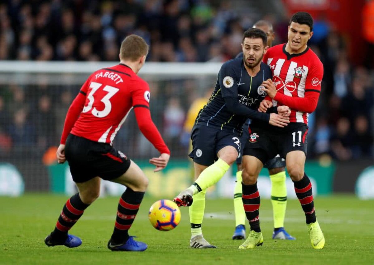 SOUTHAMPTON - MANCHESTER CITY 1-3 //  VIDEO + FOTO Echipa lui Guardiola nu renunță la lupta pentru titlu și e gata de meciul cu Liverpool!