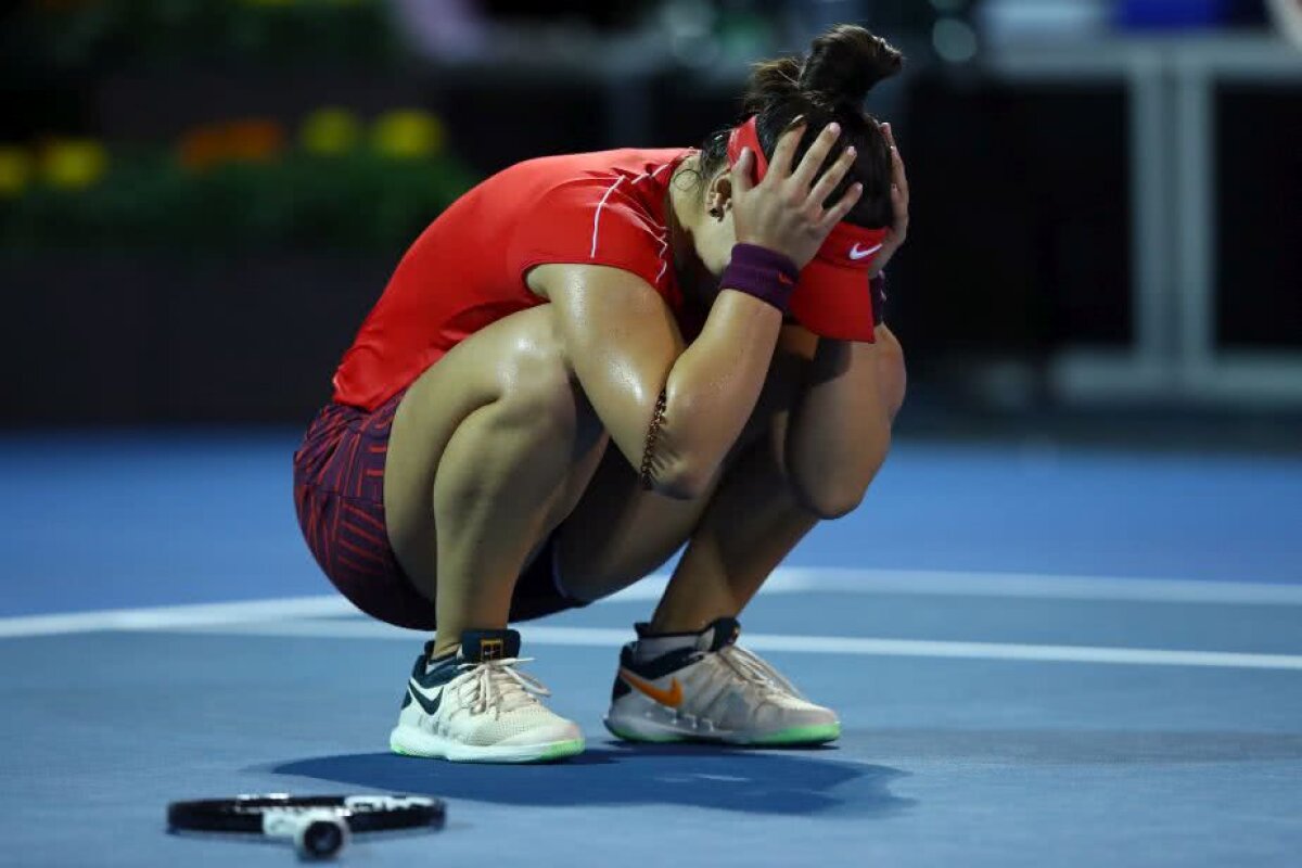 FOTO Cea mai mare surpriză în primele turnee din 2019! Wozniacki a fost eliminată de Bianca Andreescu, locul 152 WTA, jucătoare cu origini române