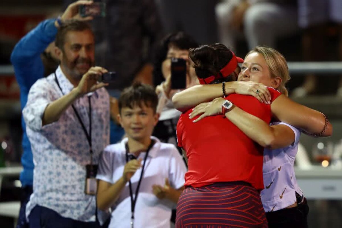 FOTO Cea mai mare surpriză în primele turnee din 2019! Wozniacki a fost eliminată de Bianca Andreescu, locul 152 WTA, jucătoare cu origini române