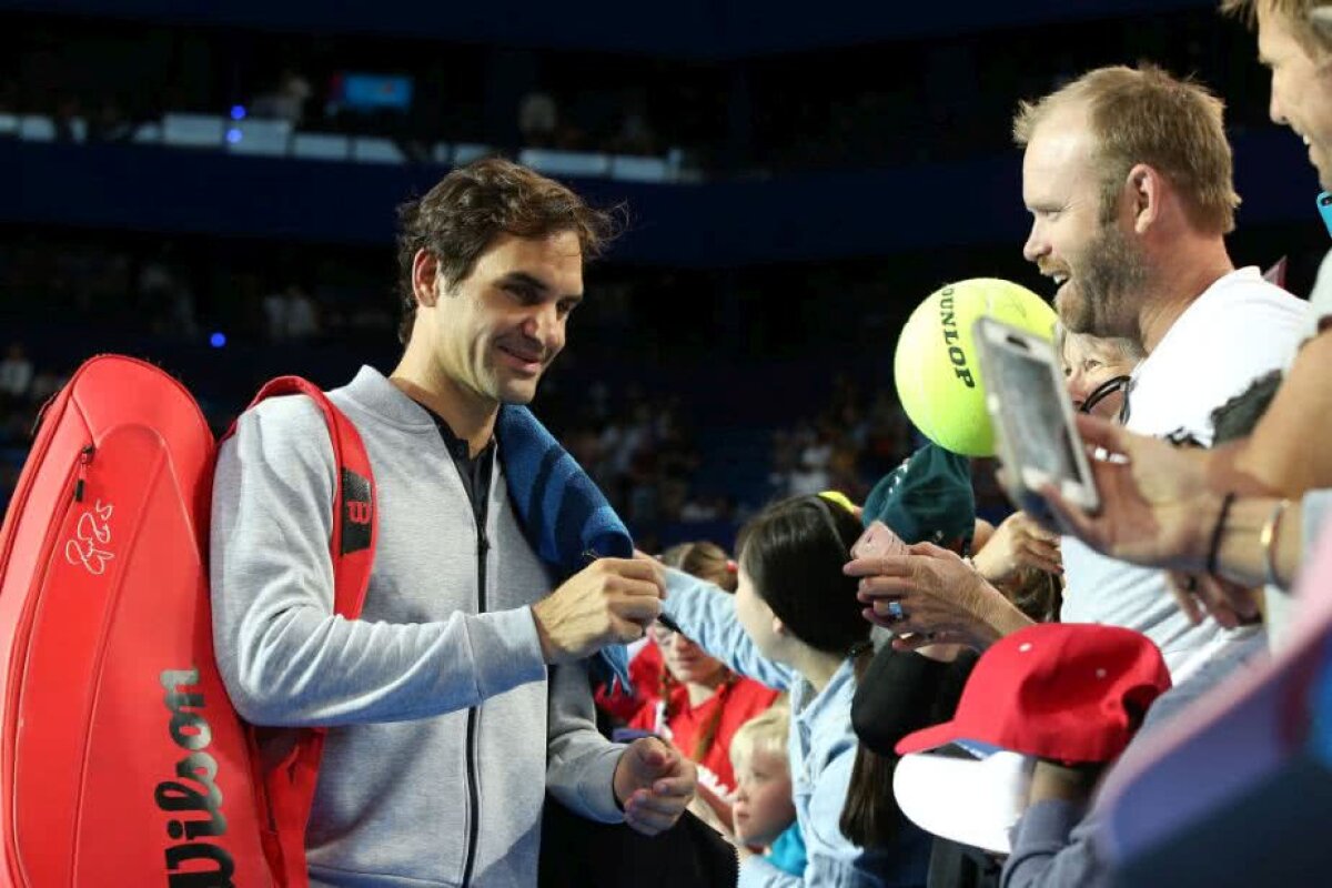 VIDEO + FOTO Roger Federer duce Elveția în finala Cupei Hopman » Când își află adversarii