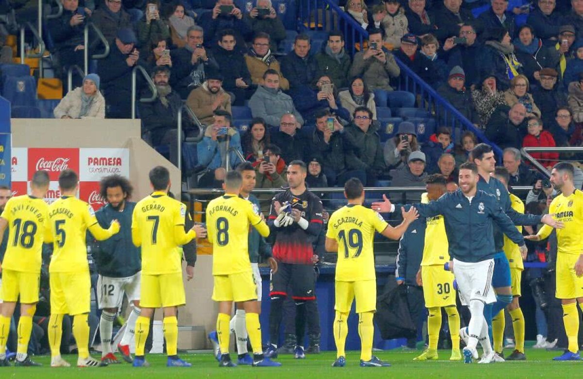 VILLARREAL - REAL MADRID 2-2 // Spectacol în primul meci al anului din La Liga! "Dubla" lui Cazorla îi interzice Realului prima victorie din 2019