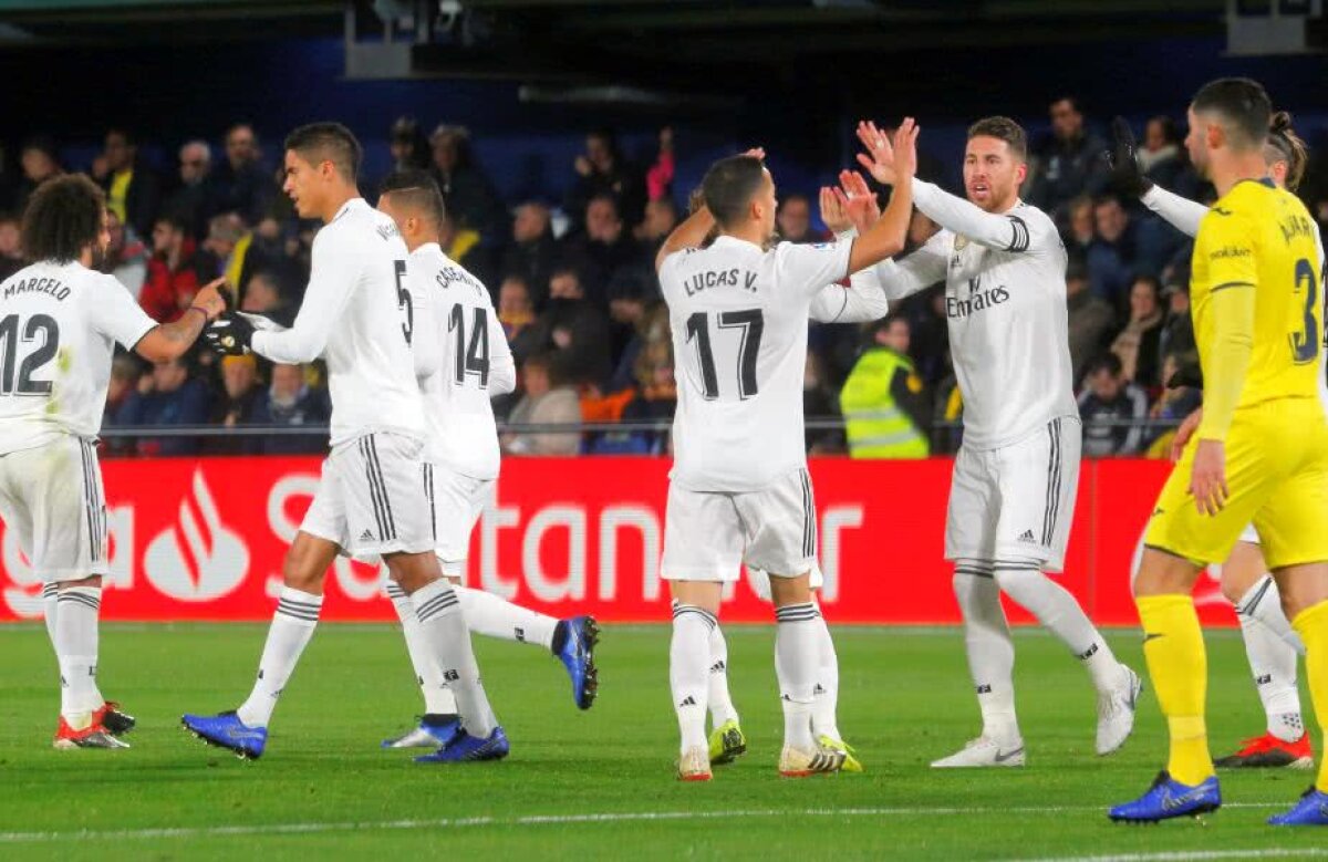 VILLARREAL - REAL MADRID 2-2 // Spectacol în primul meci al anului din La Liga! "Dubla" lui Cazorla îi interzice Realului prima victorie din 2019