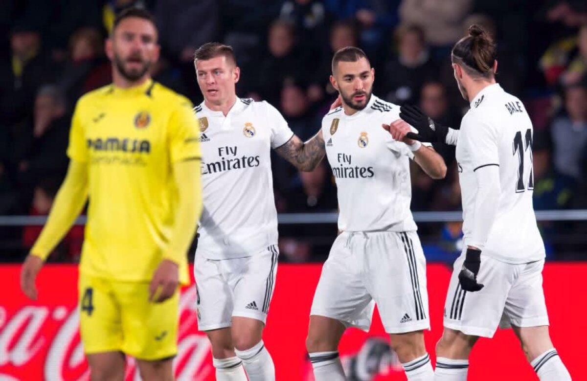 VILLARREAL - REAL MADRID 2-2 // Spectacol în primul meci al anului din La Liga! "Dubla" lui Cazorla îi interzice Realului prima victorie din 2019