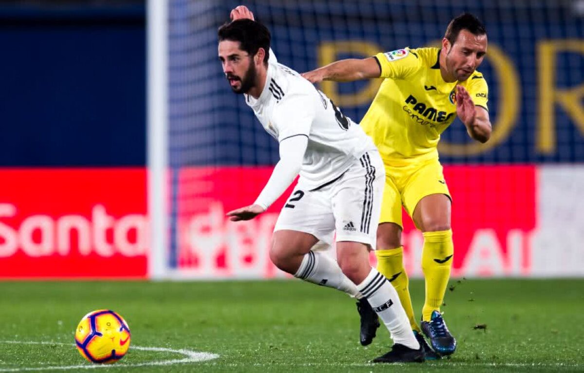 VILLARREAL - REAL MADRID 2-2 // Spectacol în primul meci al anului din La Liga! "Dubla" lui Cazorla îi interzice Realului prima victorie din 2019