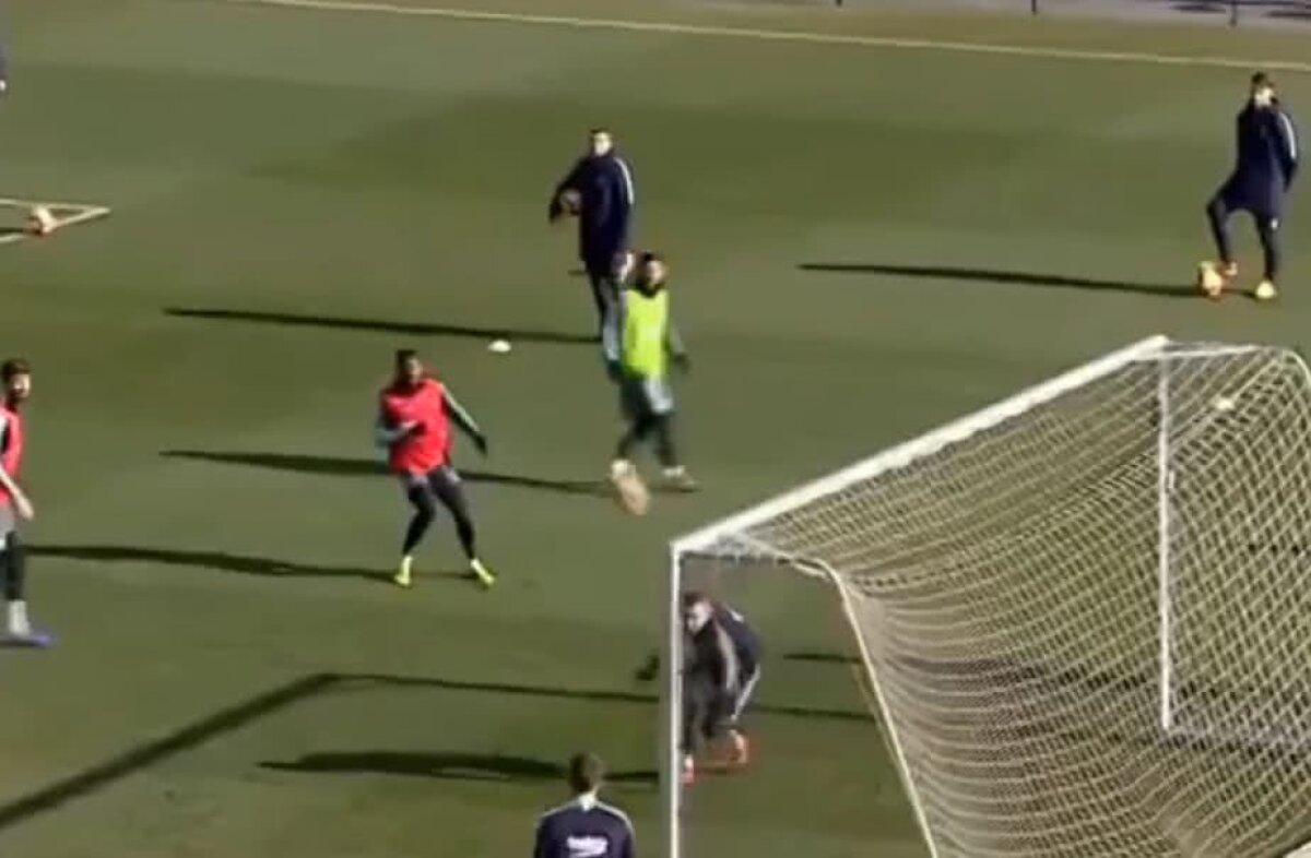 VIDEO Doar Leo Messi putea face asta! Golul fabulos marcat la antrenamentul Barcelonei