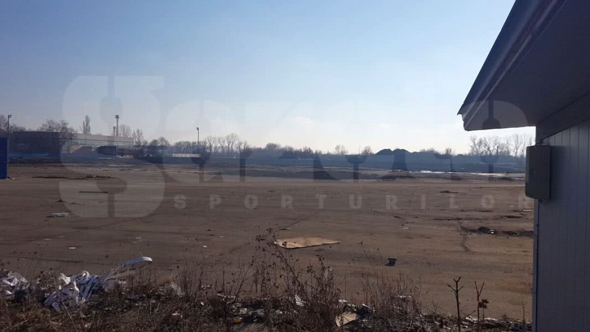 FOTO EXCLUSIV Ghencea, bun de arat și semănat :) » Am fost astăzi la stadionul Stelei, la 4 luni de la startul demolării, iar lucrările sunt în toi