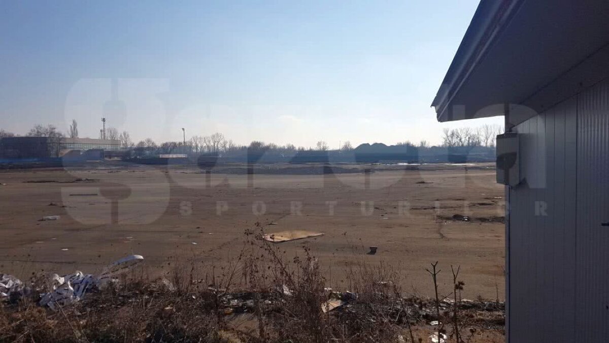 FOTO EXCLUSIV Ghencea, bun de arat și semănat :) » Am fost astăzi la stadionul Stelei, la 4 luni de la startul demolării, iar lucrările sunt în toi