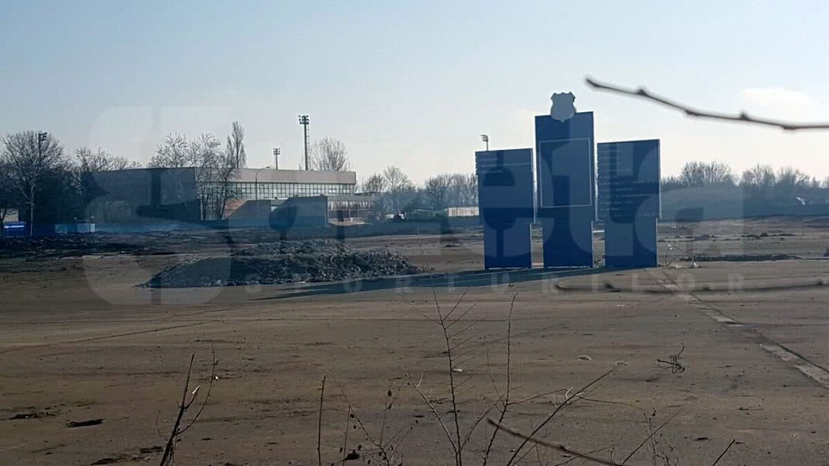 FOTO EXCLUSIV Ghencea, bun de arat și semănat :) » Am fost astăzi la stadionul Stelei, la 4 luni de la startul demolării, iar lucrările sunt în toi