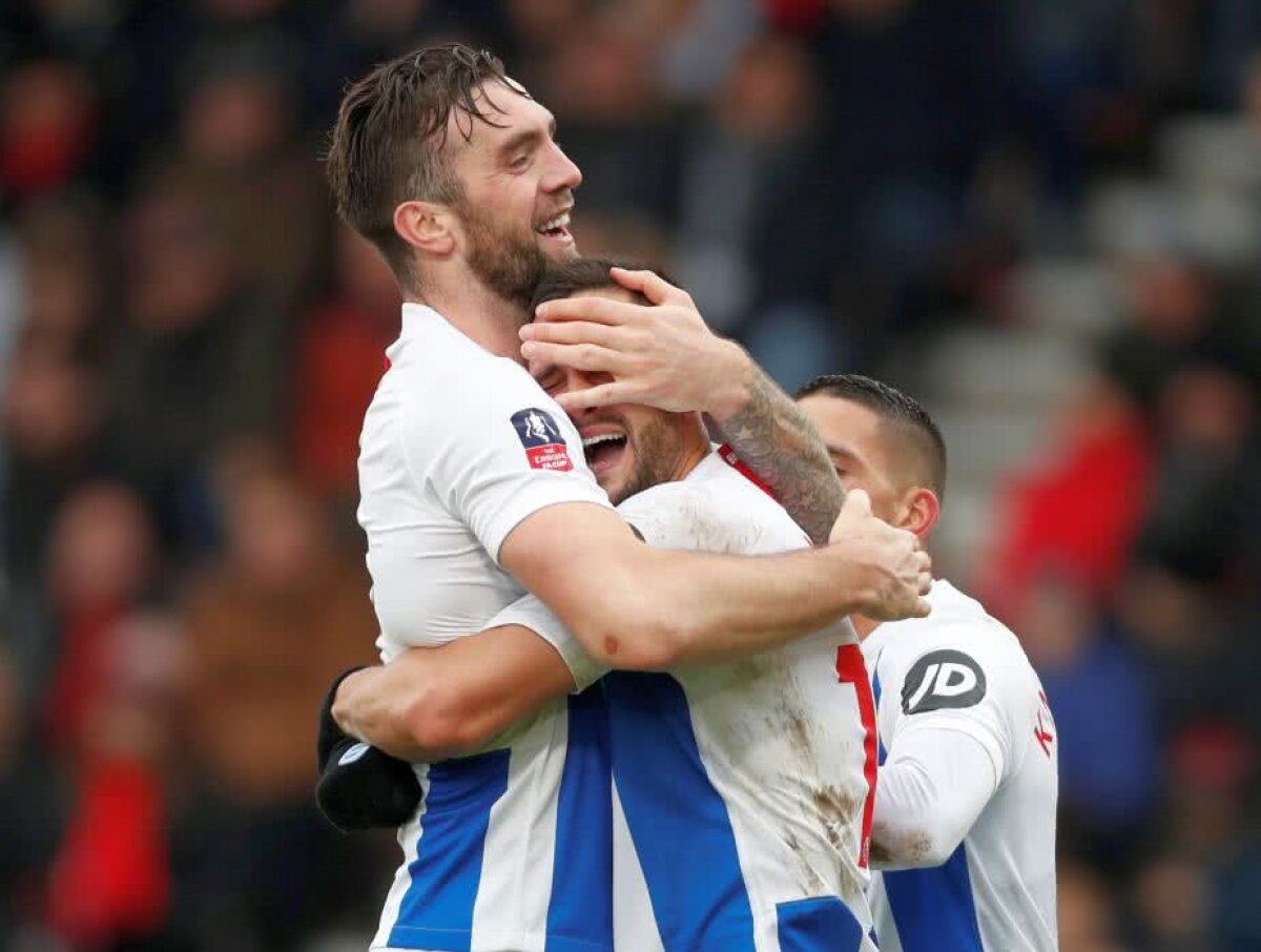 VIDEO + FOTO Florin Andone, gol pentru Brighton în Cupa Angliei! Un alt român a fost rezervă