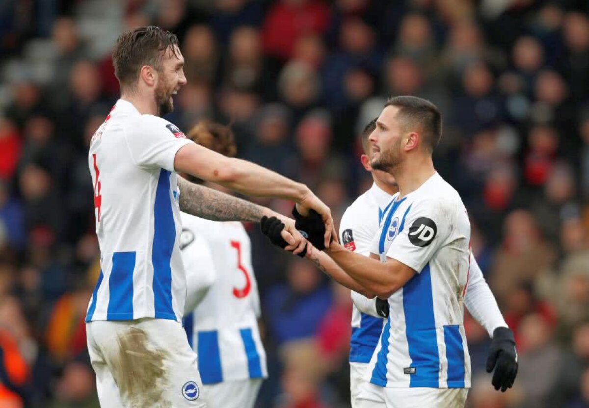 VIDEO + FOTO Florin Andone, gol pentru Brighton în Cupa Angliei! Un alt român a fost rezervă