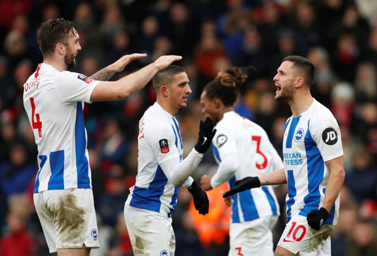 VIDEO + FOTO Florin Andone, gol pentru Brighton în Cupa Angliei! Un alt român a fost rezervă