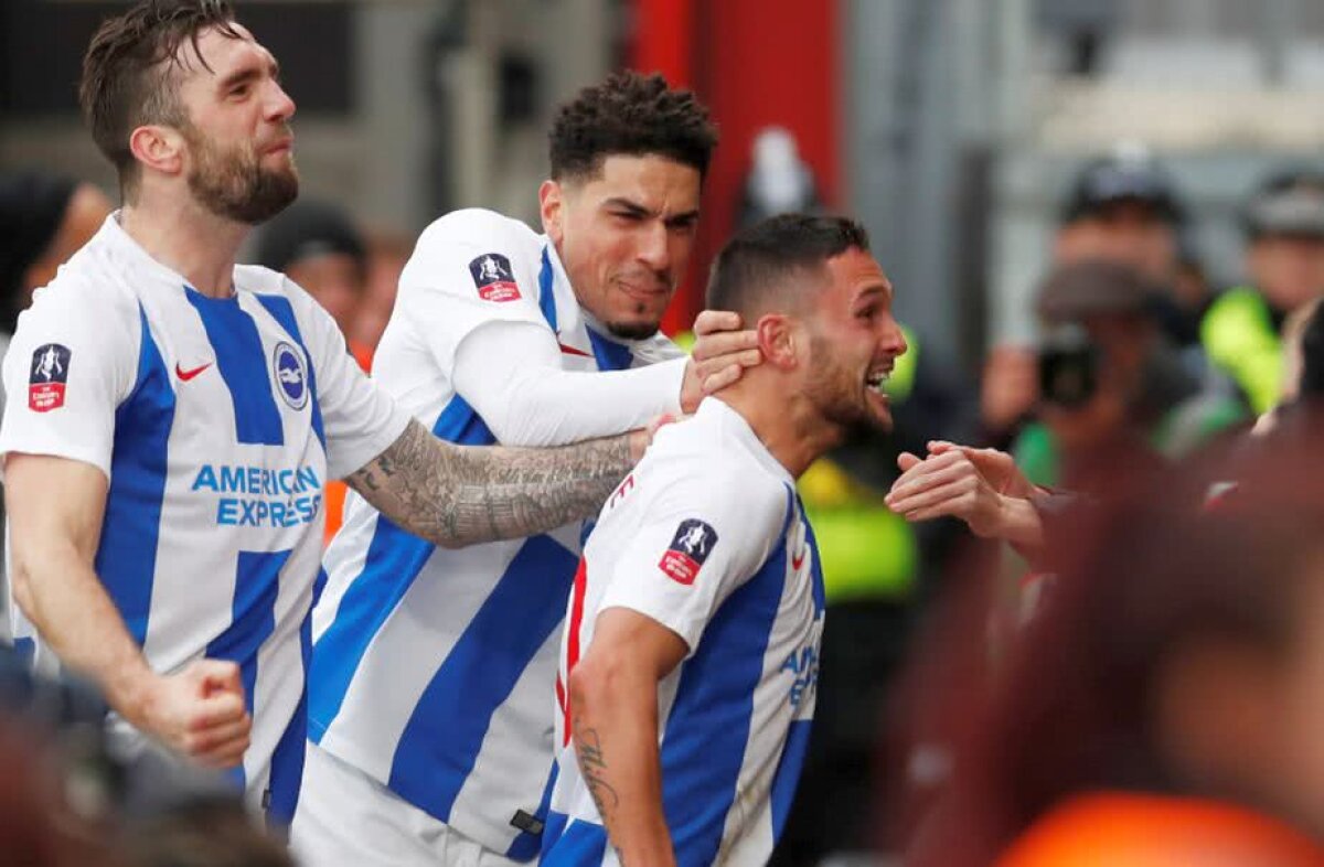 VIDEO + FOTO Florin Andone, gol pentru Brighton în Cupa Angliei! Un alt român a fost rezervă