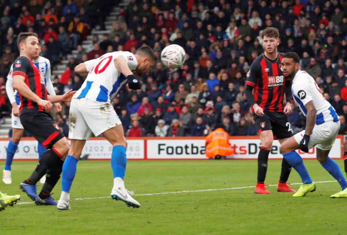 VIDEO + FOTO Florin Andone, gol pentru Brighton în Cupa Angliei! Un alt român a fost rezervă