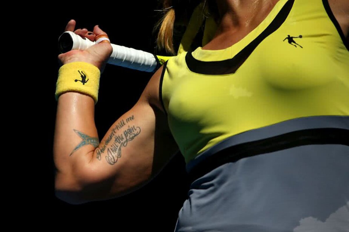 GALERIE FOTO Studiu inedit » Câte jucătoare din top 100 au tatuaje, diferența uriașă față de fotbal și cele mai tari 10 imagini pictate pe corp