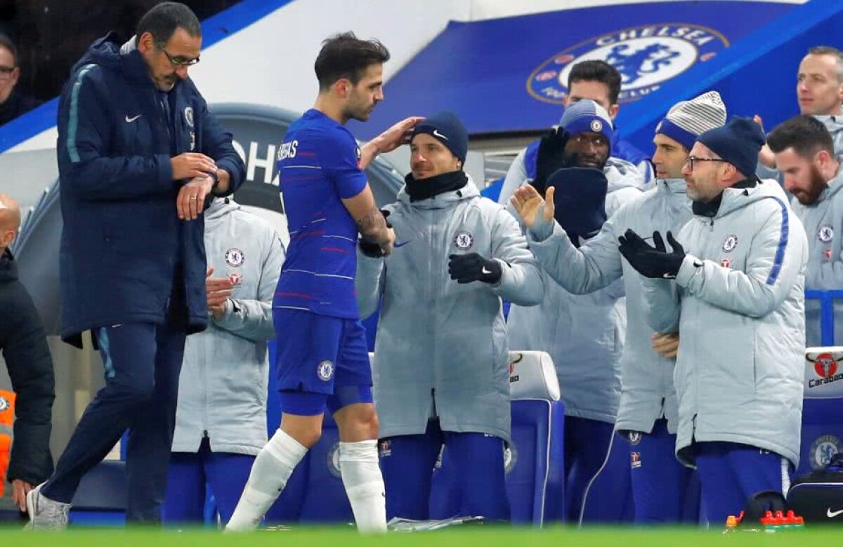 FOTO EMOȚIONANT! Lacrimi și aplauze la despărțirea lui Cesc Fabregas de Chelsea » Cifrele fabuloase atinse în Anglia + semnează azi cu noua echipă