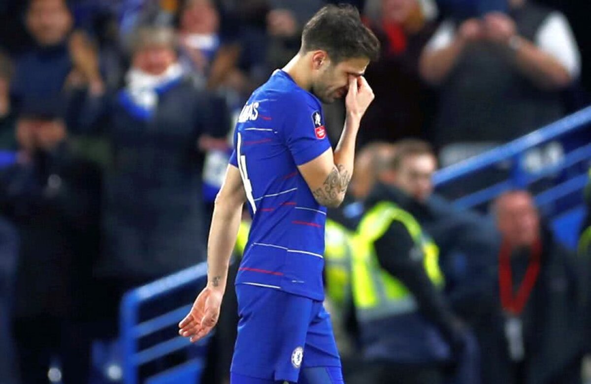 FOTO EMOȚIONANT! Lacrimi și aplauze la despărțirea lui Cesc Fabregas de Chelsea » Cifrele fabuloase atinse în Anglia + semnează azi cu noua echipă