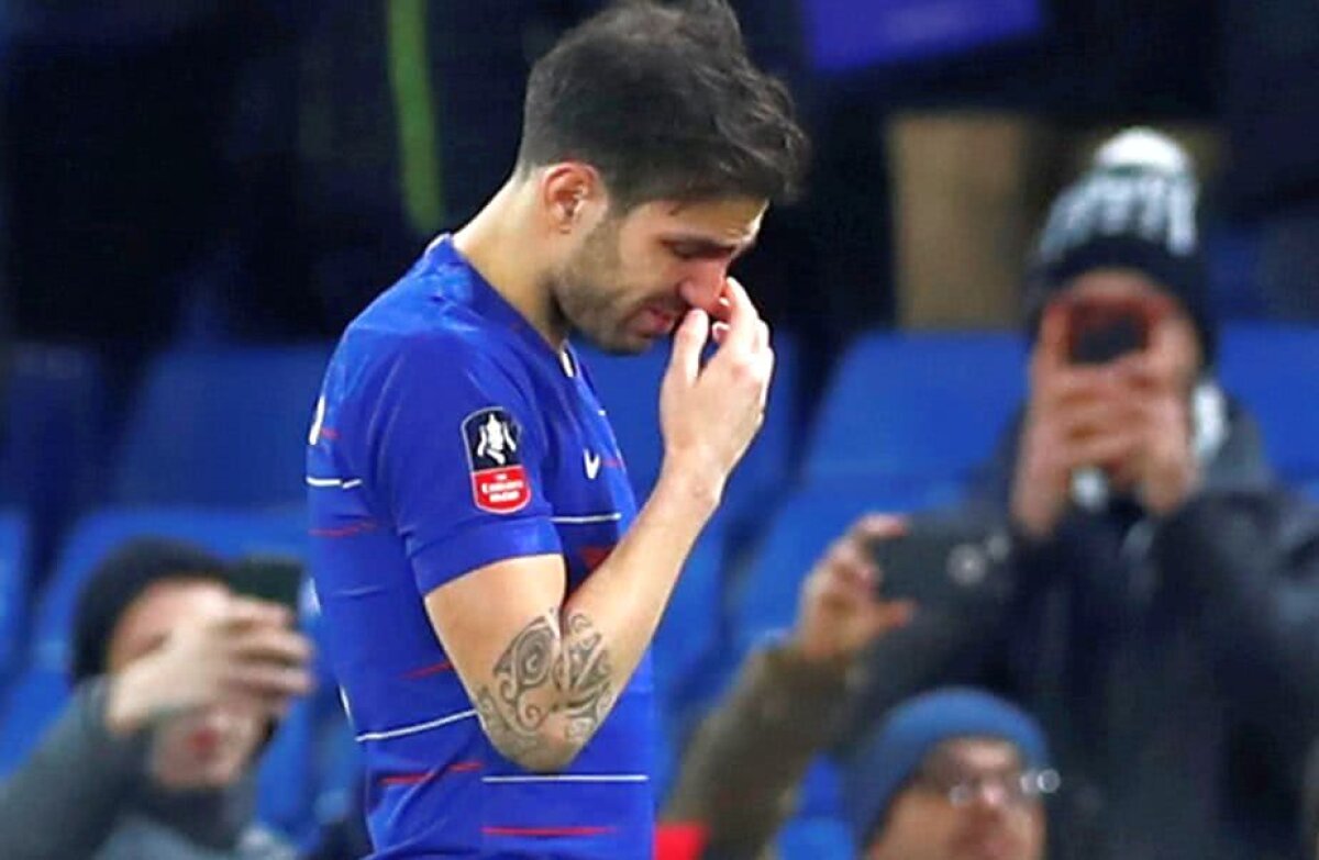 FOTO EMOȚIONANT! Lacrimi și aplauze la despărțirea lui Cesc Fabregas de Chelsea » Cifrele fabuloase atinse în Anglia + semnează azi cu noua echipă