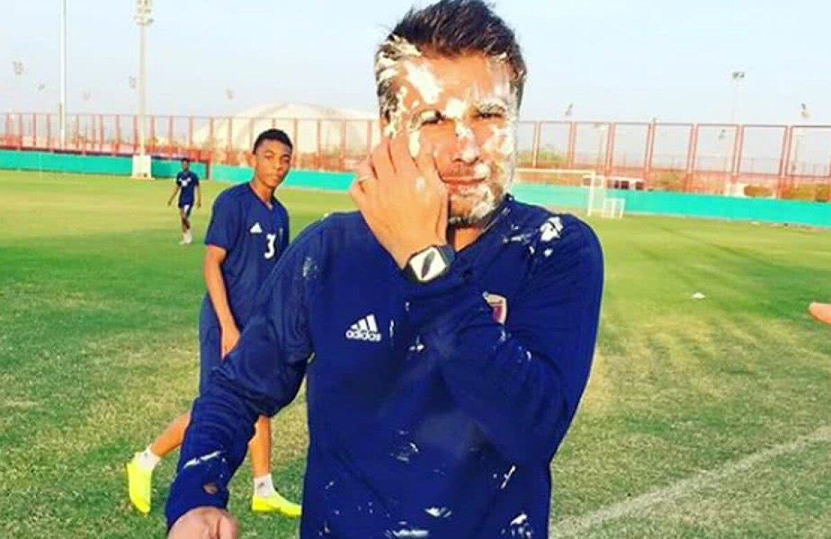 ADRIAN MUTU LA 40 DE ANI // VIDEO + FOTO Mutu, surpriză de la jucători de ziua lui!