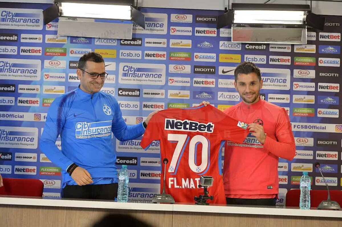 VIDEO Motivul amuzant pentru care Florentin Matei a ales tricoul cu numărul 70 + Ce spune despre momentul când a părăsit Steaua: "Am făcut o alegere bună"