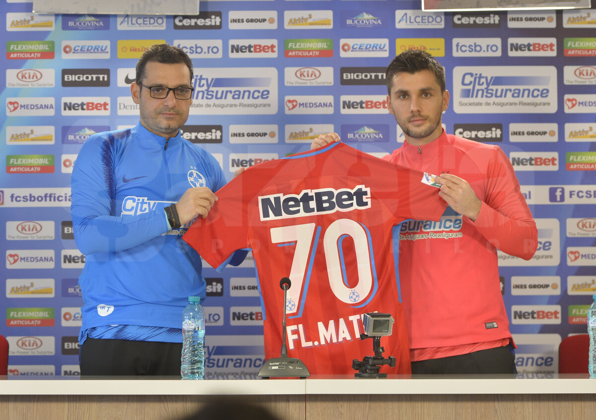 VIDEO Motivul amuzant pentru care Florentin Matei a ales tricoul cu numărul 70 + Ce spune despre momentul când a părăsit Steaua: "Am făcut o alegere bună"