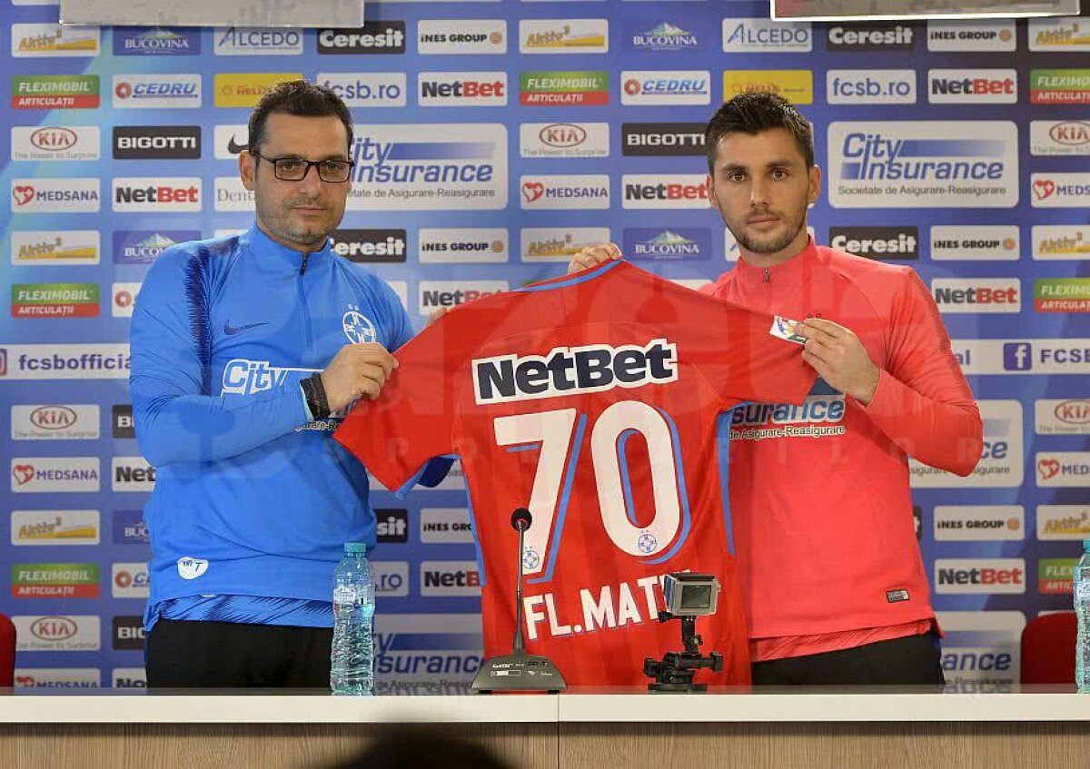 VIDEO Motivul amuzant pentru care Florentin Matei a ales tricoul cu numărul 70 + Ce spune despre momentul când a părăsit Steaua: "Am făcut o alegere bună"