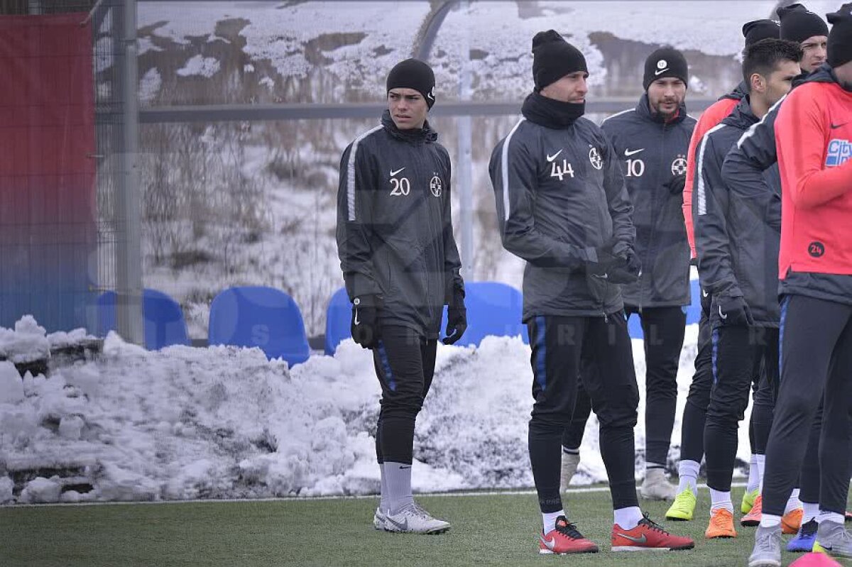 GALERIE FOTO Imagini de la antrenamentul FCSB-ului de azi! Teja și Matei, din nou în echipamentul roș-albaștrilor 