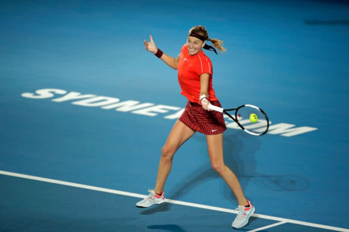 SIMONA HALEP // VIDEO + FOTO Angelique Kerber, marea rivală a liderului WTA, eliminată de la Sydney » Cu câte puncte avans pornește românca înainte de Australian Open