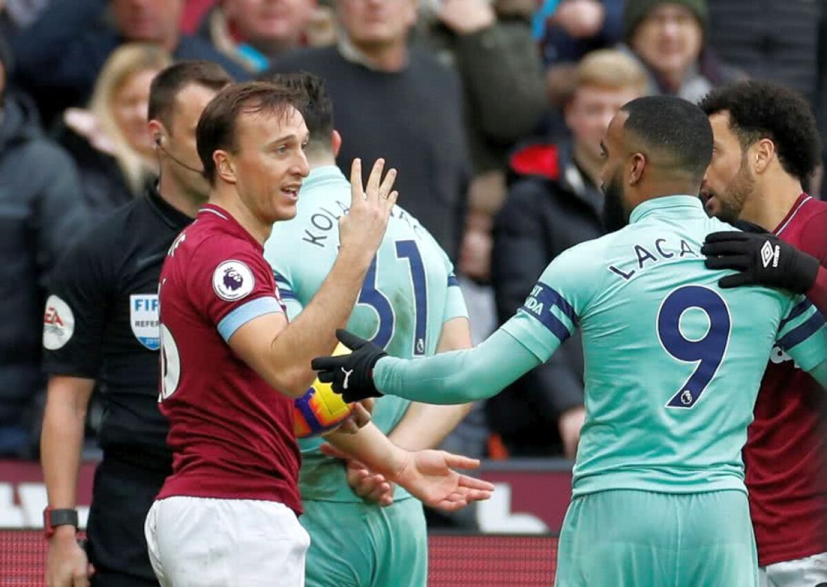 WEST HAM - ARSENAL 1-0 // FOTO Arsenal e în continuă cădere: a fost învinsă și de West Ham! Nasri, decisiv la singurul gol al meciului