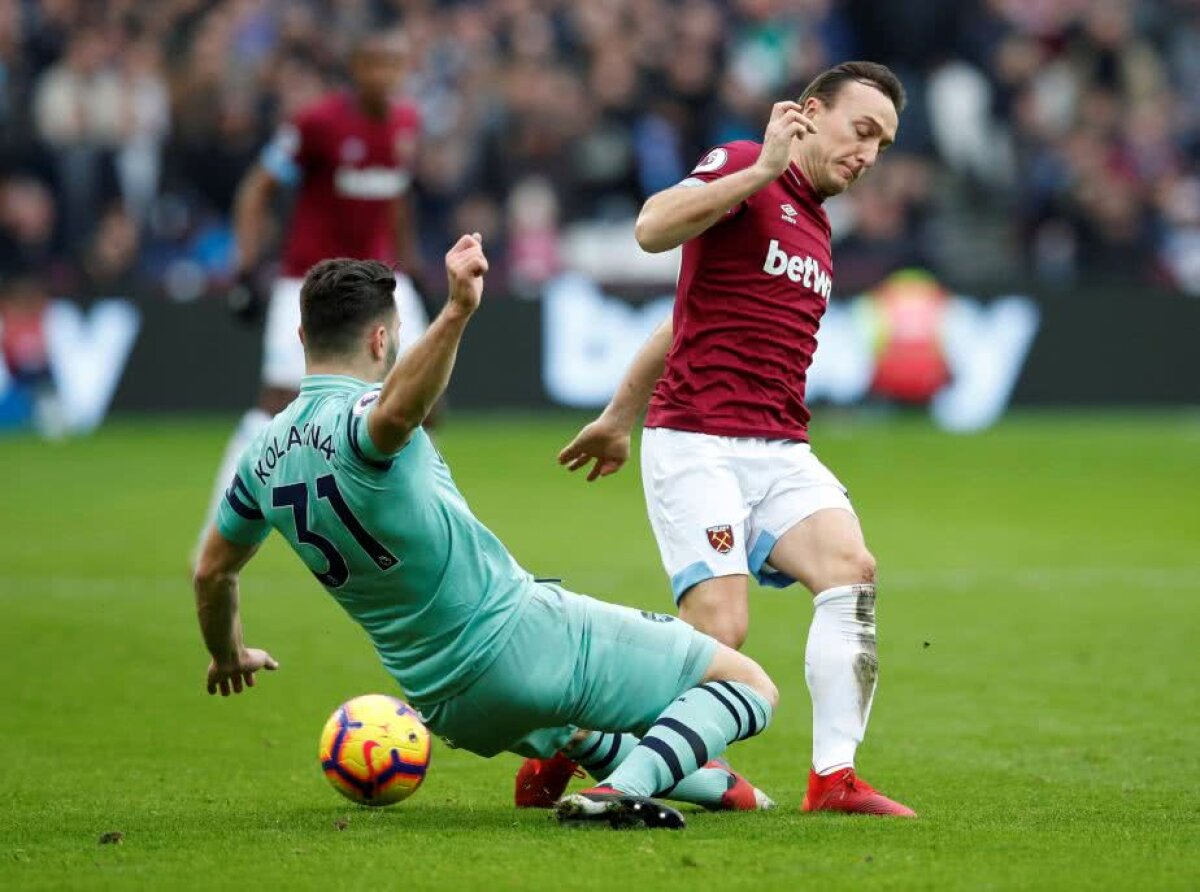 WEST HAM - ARSENAL 1-0 // FOTO Arsenal e în continuă cădere: a fost învinsă și de West Ham! Nasri, decisiv la singurul gol al meciului